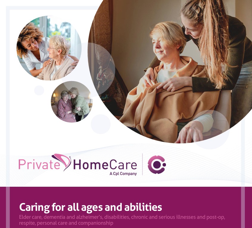 Private HomeCare brochure for Clients