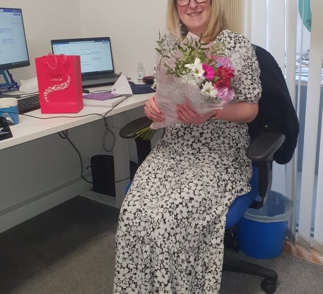 Senior Office Manager Rita Maycock celebrates 20 years service in 2024